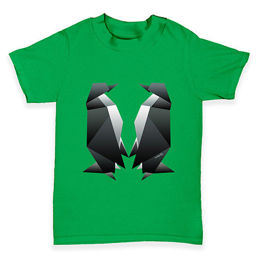 Origami Penguins Baby Toddler T-Shirt