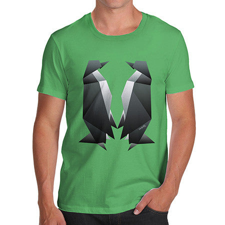 Men's Origami Penguins T-Shirt