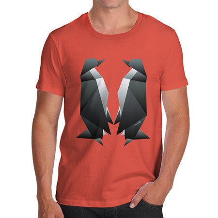 Men's Origami Penguins T-Shirt