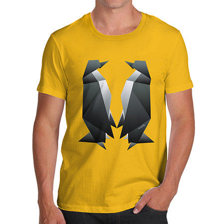 Men's Origami Penguins T-Shirt