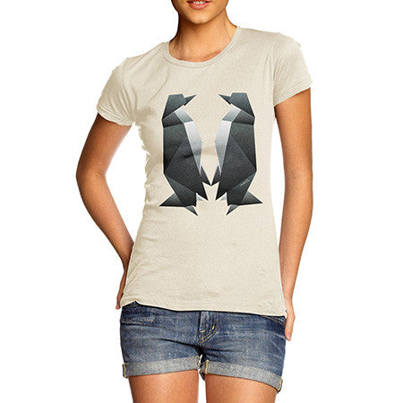 Women's Origami Penguins T-Shirt