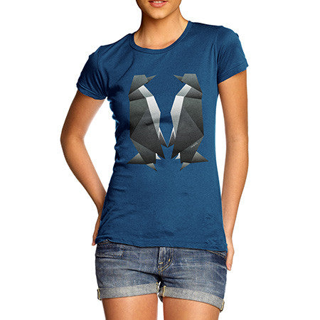 Women's Origami Penguins T-Shirt