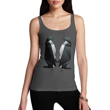 Women's Origami Penguins Tank Top