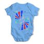 Love Rabbits Doodles Baby Grow Bodysuit