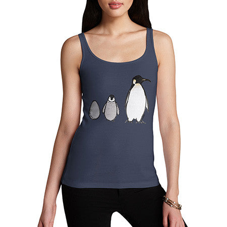 Women's Egg To Penguin Tank Top