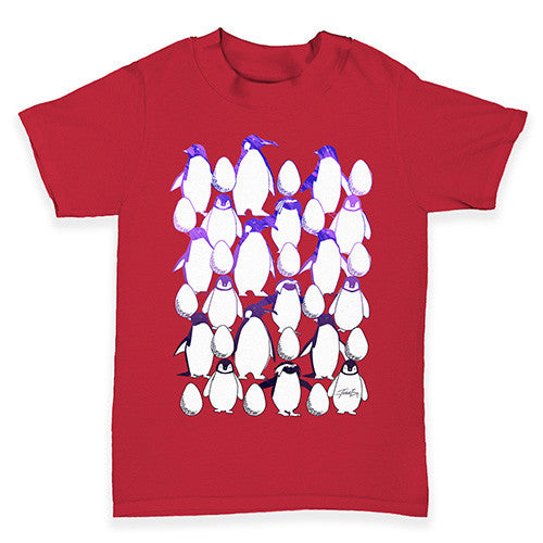 Emperor Penguin Party Baby Toddler T-Shirt