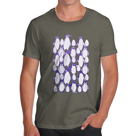 Men's Emperor Penguin Party T-Shirt