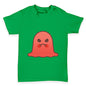 Angry Emoji Ghost Baby Toddler T-Shirt