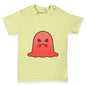 Angry Emoji Ghost Baby Toddler T-Shirt