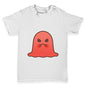 Angry Emoji Ghost Baby Toddler T-Shirt