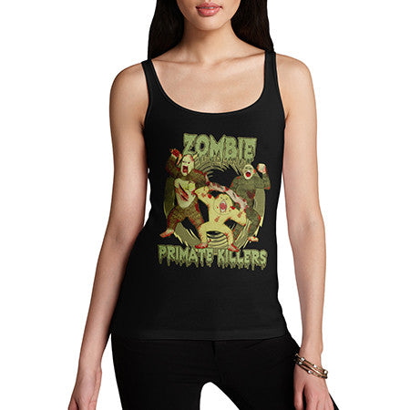 Womens Zombie Primate Killers Tank Top