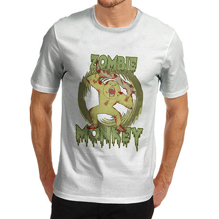 Mens Zombie Monkey T-Shirt