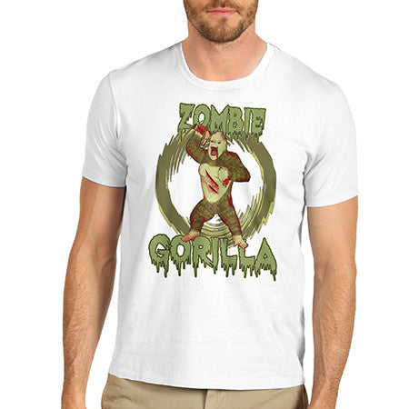 Mens Zombie Gorilla T-Shirt