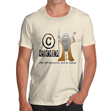 Men's God Copyright T-Shirt