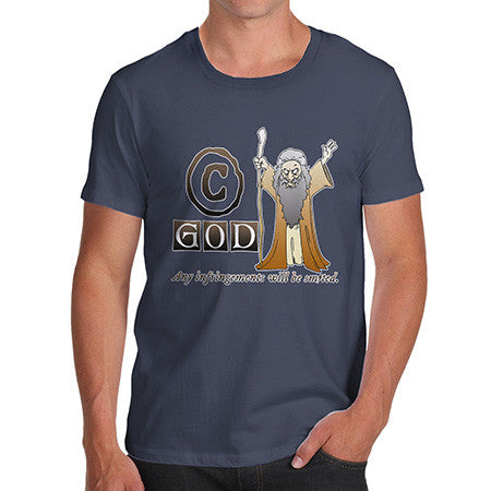Men's God Copyright T-Shirt