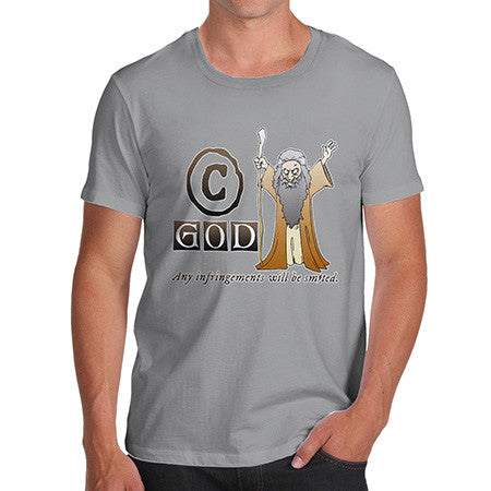 Men's God Copyright T-Shirt