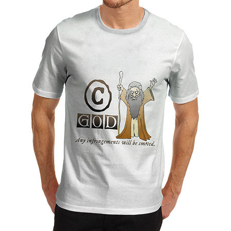 Men's God Copyright T-Shirt