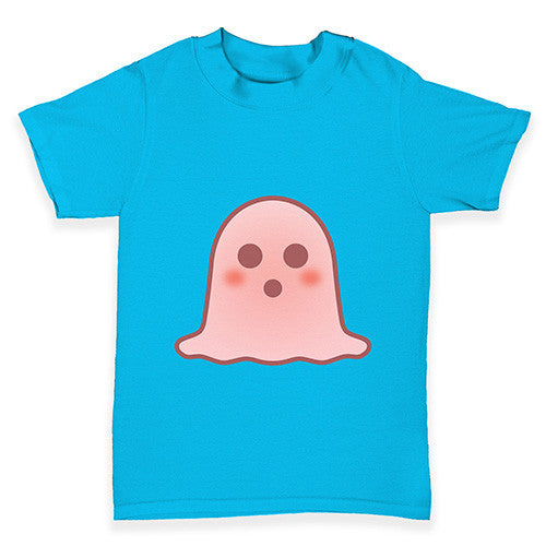 Surprised Emoji Ghost Baby Toddler T-Shirt