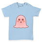 Surprised Emoji Ghost Baby Toddler T-Shirt