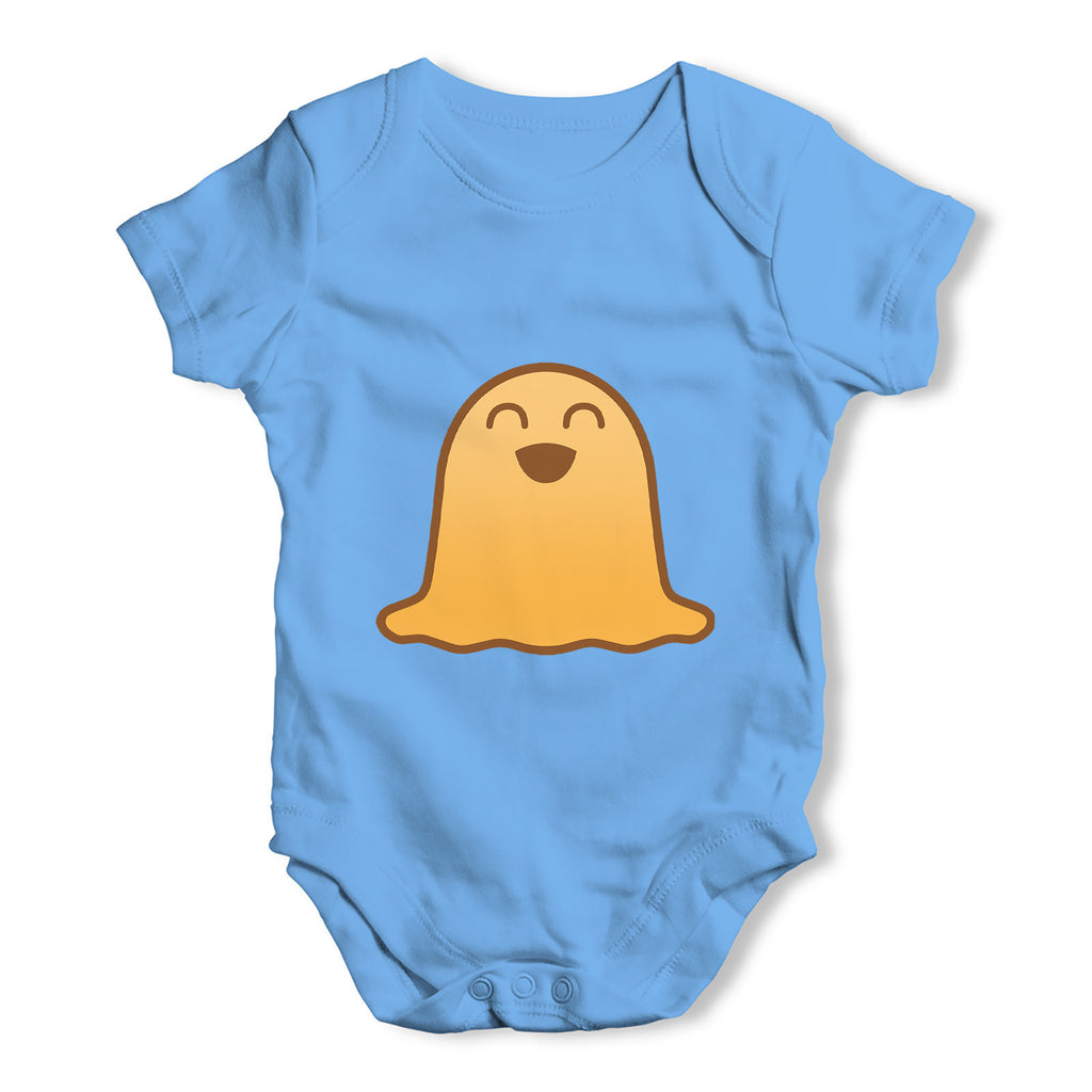 Happy Emoji Blob Baby Grow Bodysuit