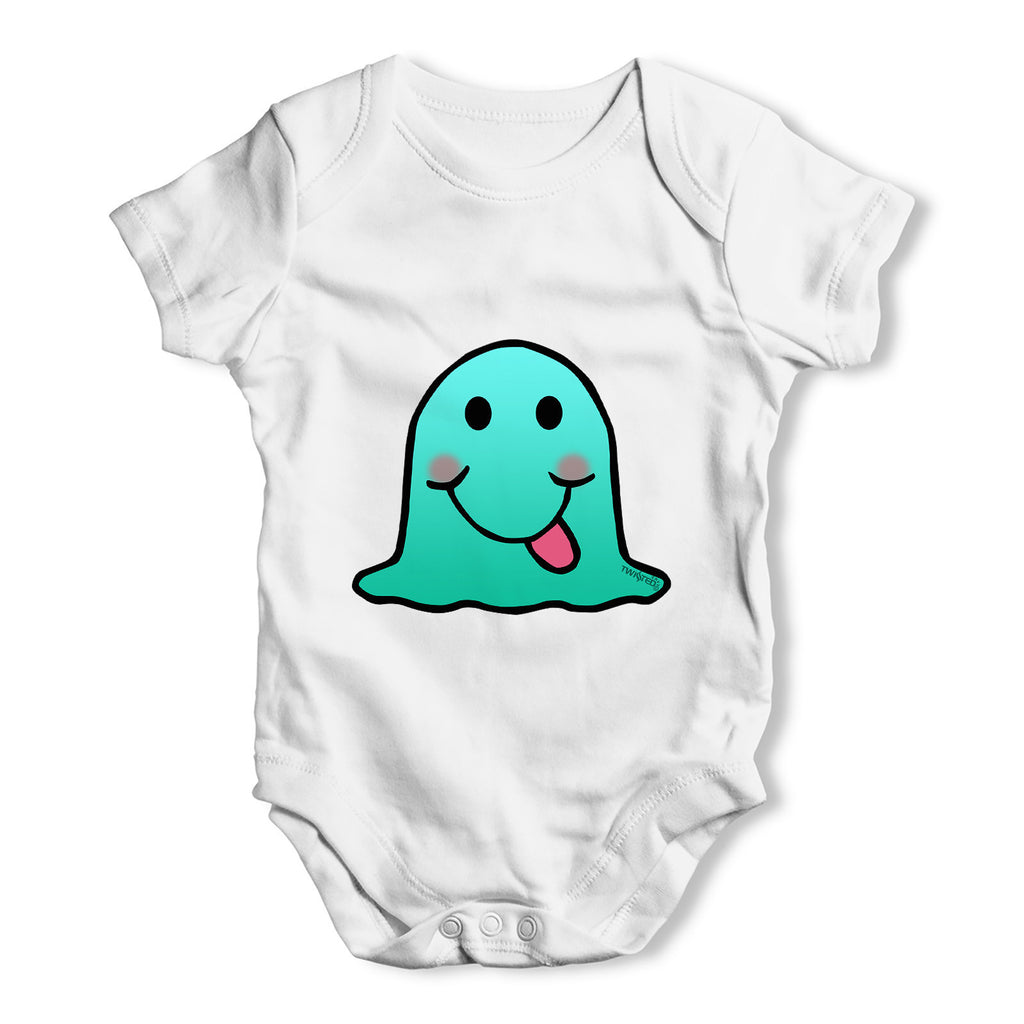 Silly Blob Emoji Baby Grow Bodysuit