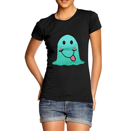 Women's Silly Blob Emoji T-Shirt