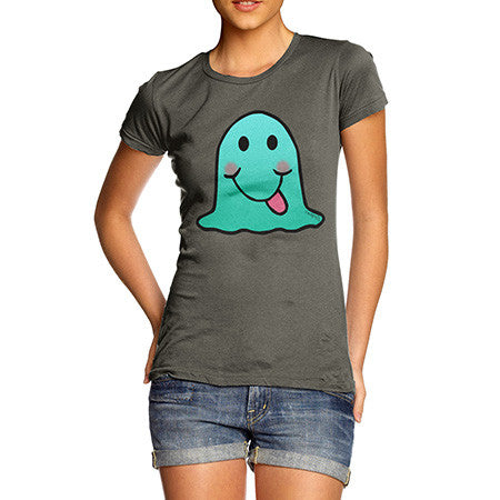 Women's Silly Blob Emoji T-Shirt