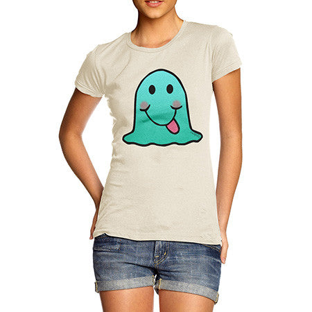 Women's Silly Blob Emoji T-Shirt