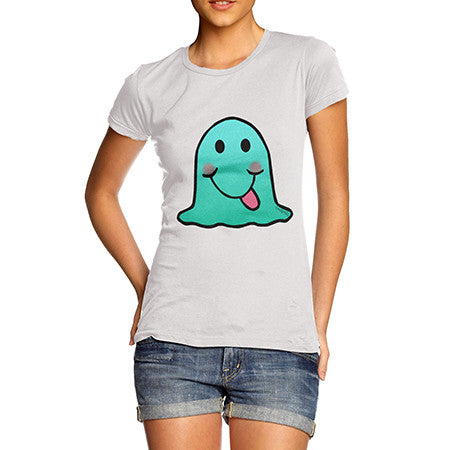 Women's Silly Blob Emoji T-Shirt