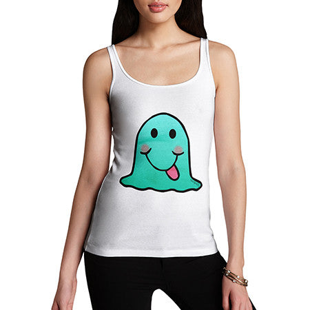 Women's Silly Blob Emoji Tank Top