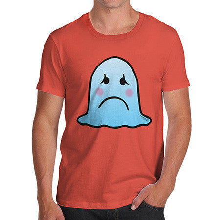 Men's Disappointed Face Emoji T-Shirt