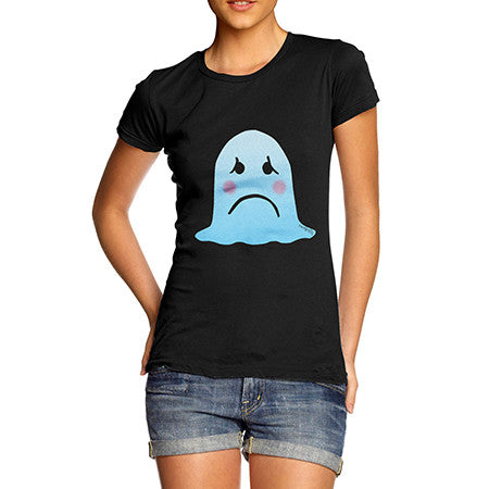 Women's Disappointed Face Emoji T-Shirt