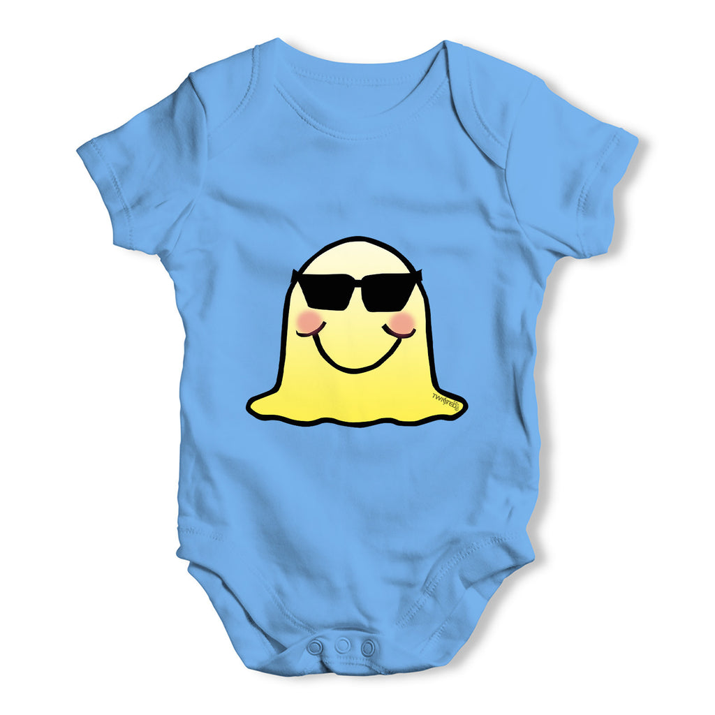 Sunglasses Emoji Monster Baby Grow Bodysuit