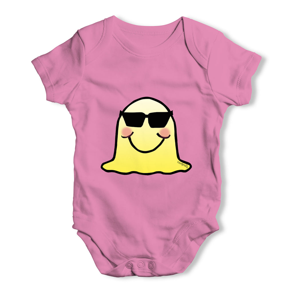 Sunglasses Emoji Monster Baby Grow Bodysuit