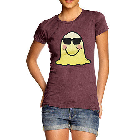 Women's Sunglasses Emoji Blob T-Shirt