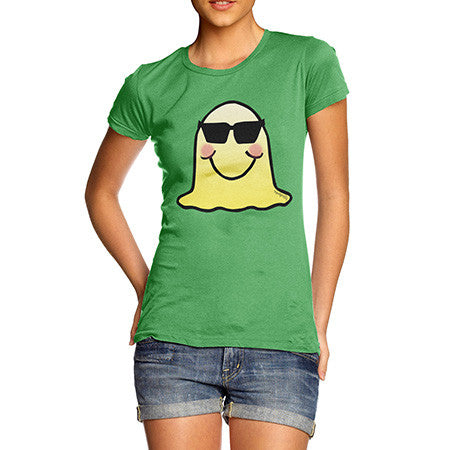 Women's Sunglasses Emoji Blob T-Shirt