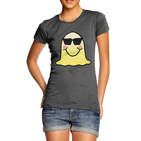 Women's Sunglasses Emoji Blob T-Shirt