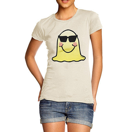 Women's Sunglasses Emoji Blob T-Shirt