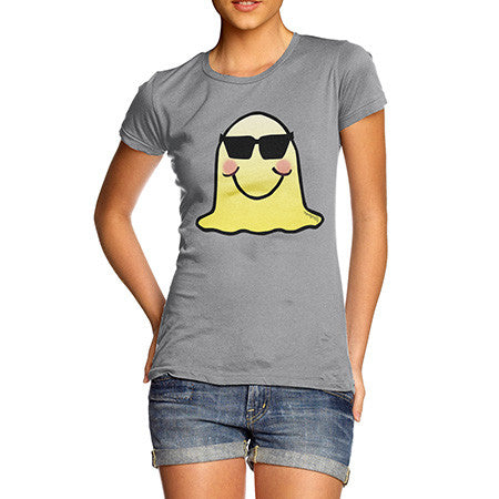 Women's Sunglasses Emoji Blob T-Shirt