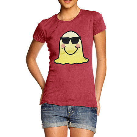 Women's Sunglasses Emoji Blob T-Shirt