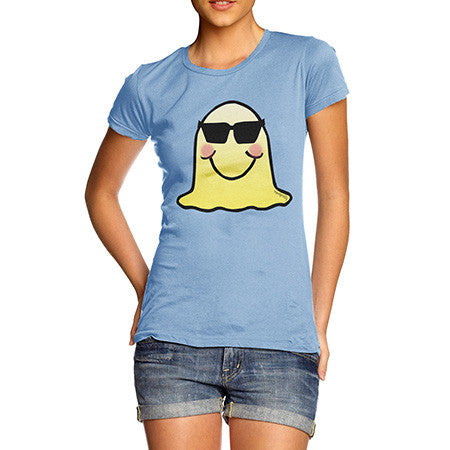 Women's Sunglasses Emoji Blob T-Shirt