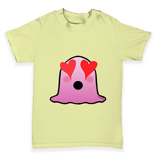 Love Struck Emoji Monster Baby Toddler T-Shirt