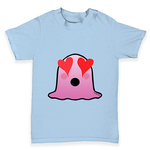 Love Struck Emoji Monster Baby Toddler T-Shirt