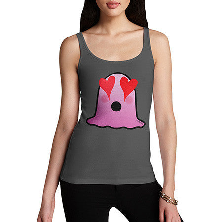 Women's Love Struck Emoji Blob Tank Top