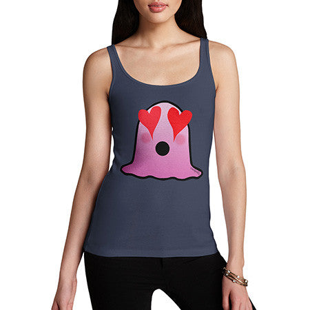 Women's Love Struck Emoji Blob Tank Top