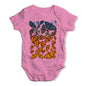 Group Of Butterflies Baby Grow Bodysuit