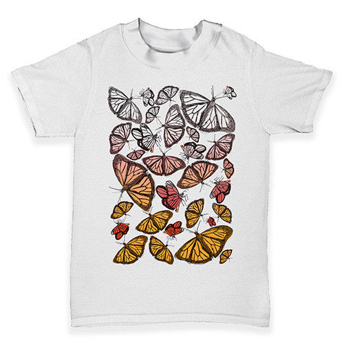 Group Of Butterflies Baby Toddler T-Shirt