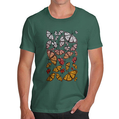 Men's Group Of Butterflies T-Shirt