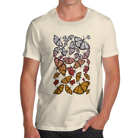 Men's Group Of Butterflies T-Shirt