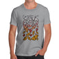 Men's Group Of Butterflies T-Shirt